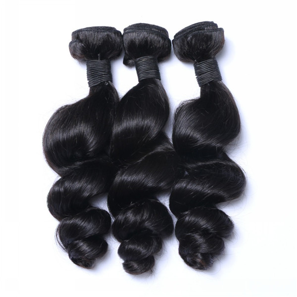 Grade 7A virgin cuticle Peruvian hair 22 inch human hair extensions loose wave YJ207
